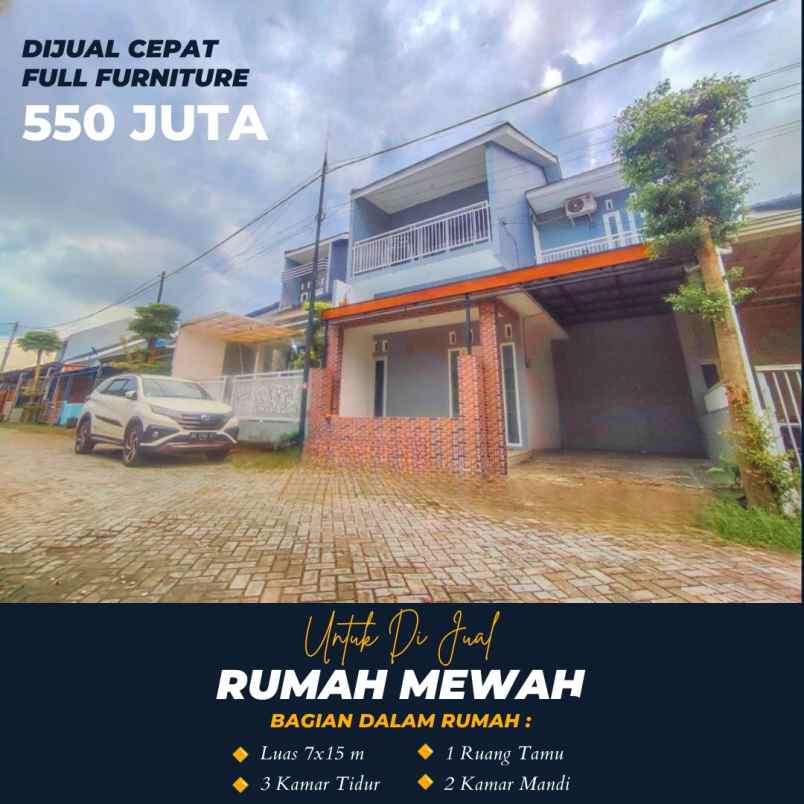 dijual rumah jl gaya remaja rembang