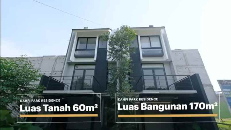 dijual rumah jl kahfi ii