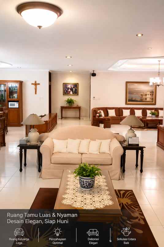 dijual rumah jl kemanggisan