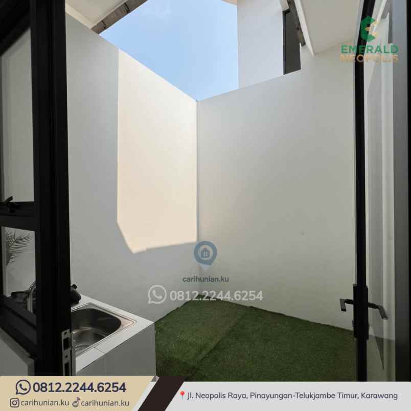dijual rumah jl neopolis raya