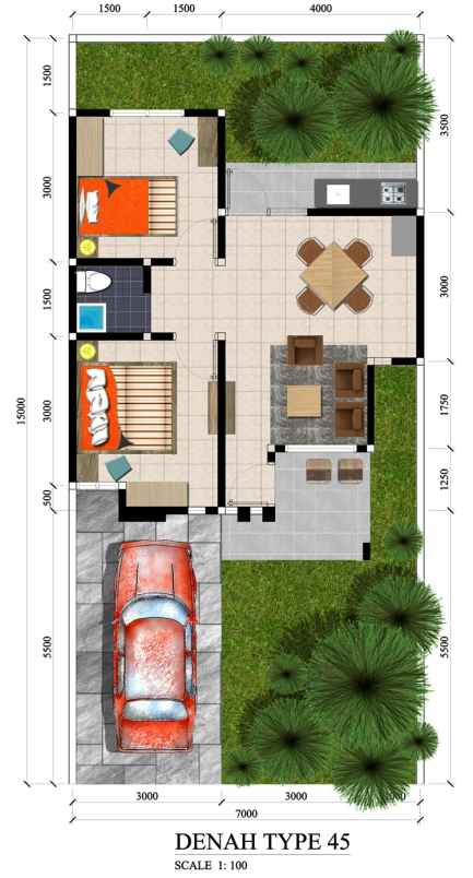 dijual rumah jl pahlawan