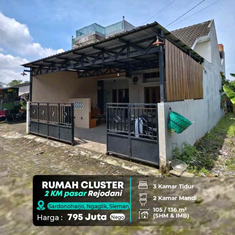 dijual rumah jl palagan km 11