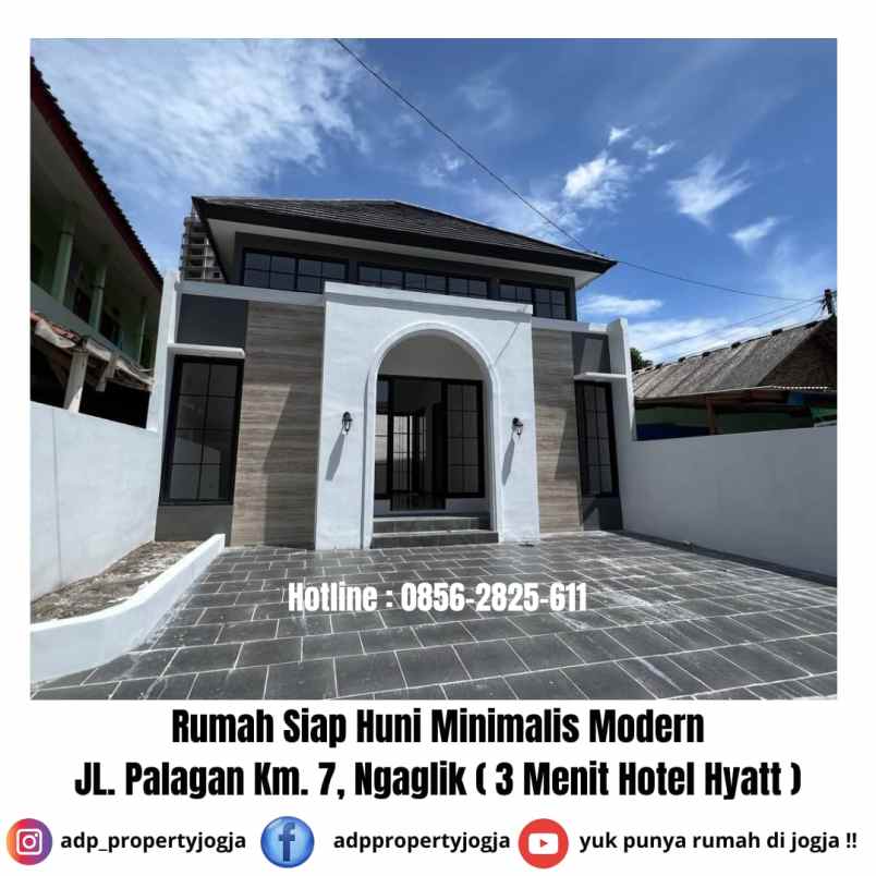 dijual rumah jl palagan ngaglik sleman