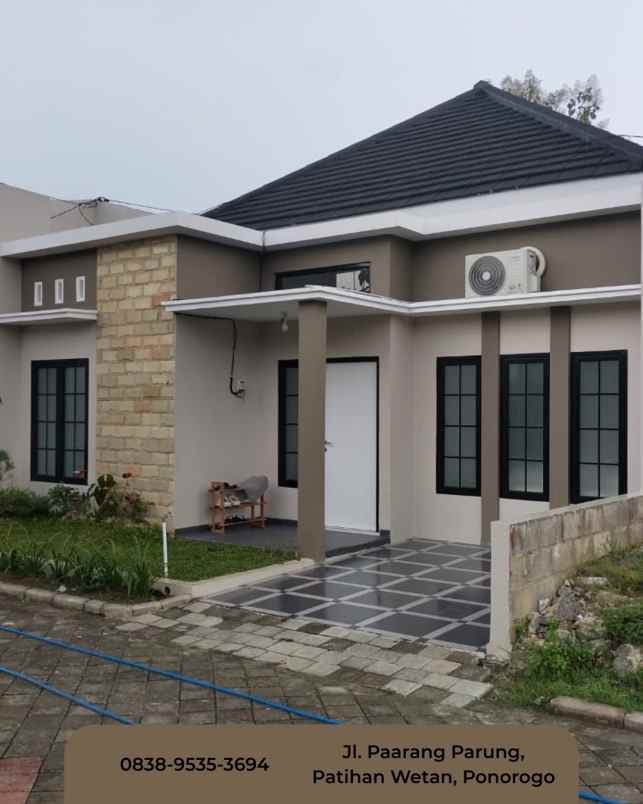 dijual rumah jl parang parung patihan