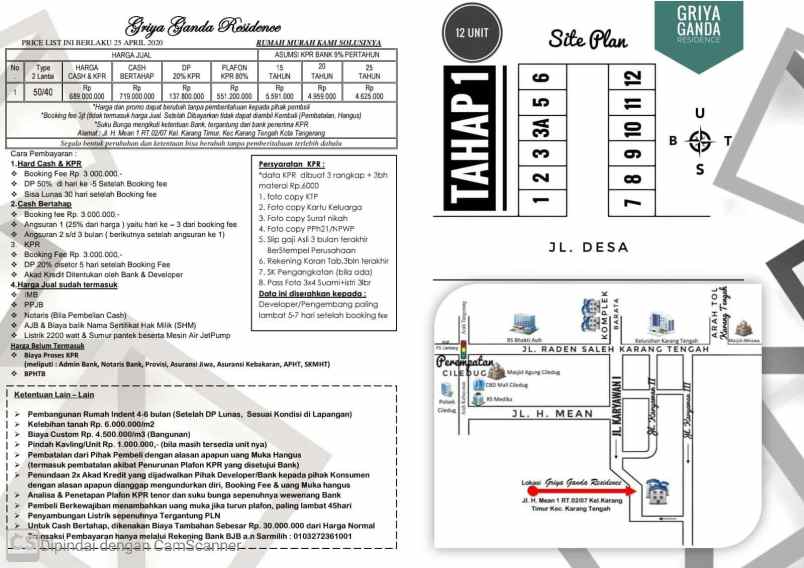 dijual rumah jl raden saleh jl karyawan 3