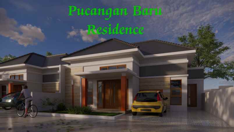 dijual rumah jl tegalan area sawah