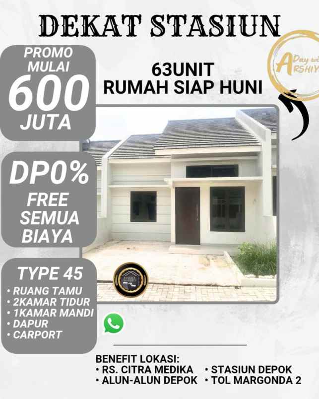 dijual rumah jln tabroni