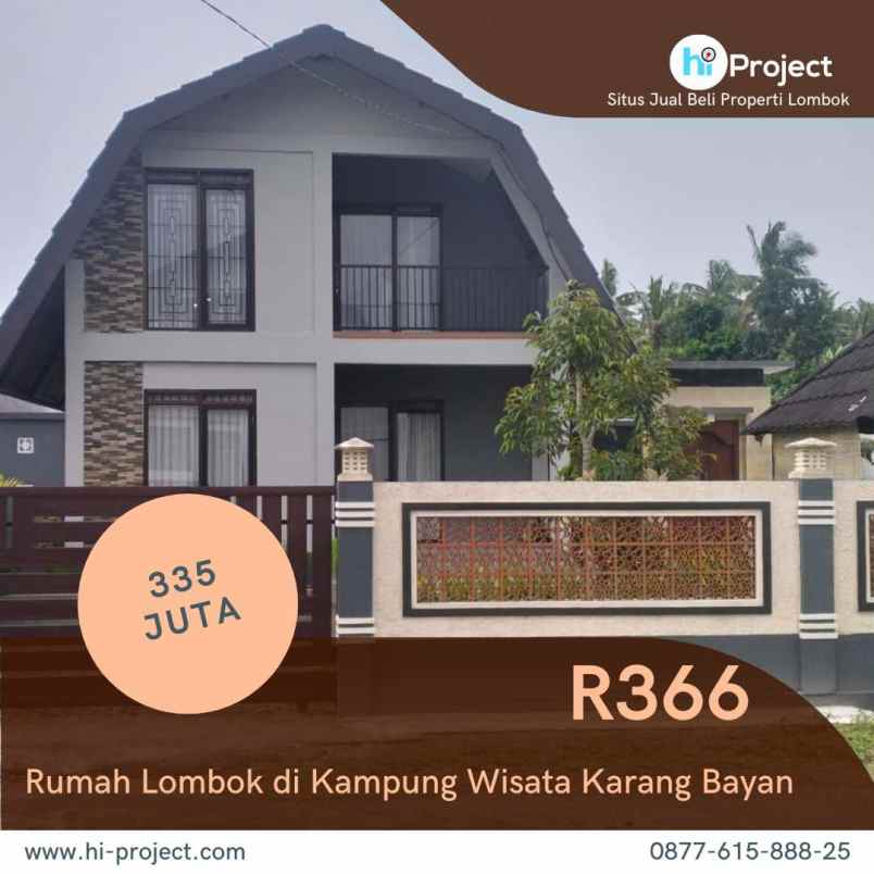 dijual rumah karang bayan lingsar