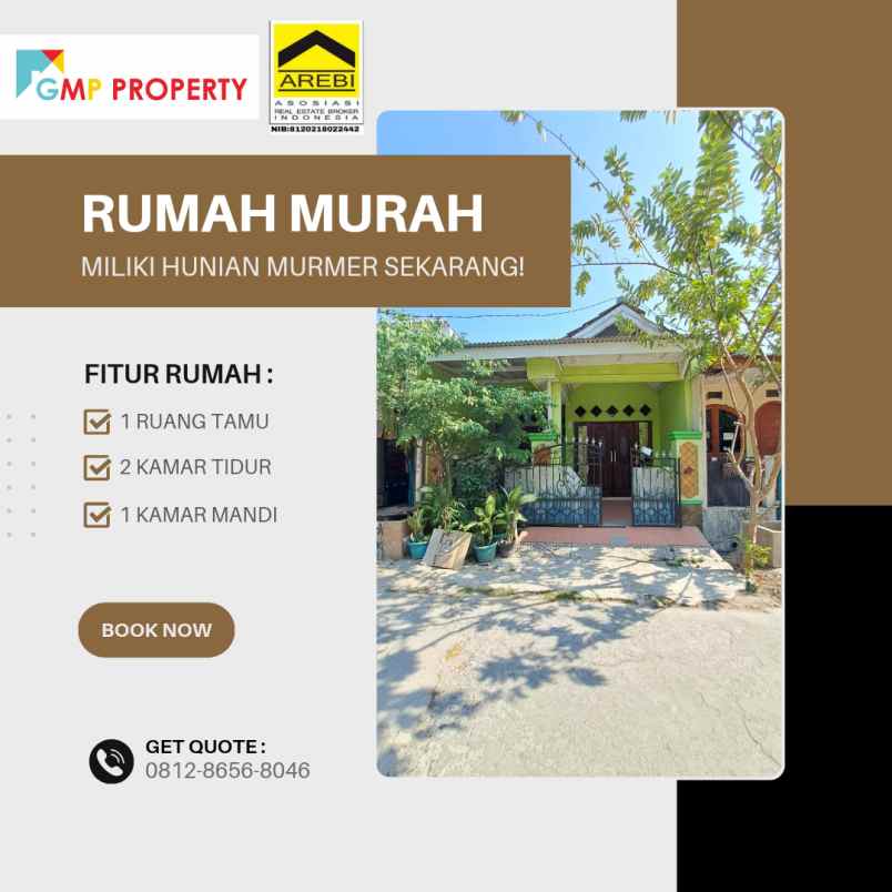 dijual rumah karang satria