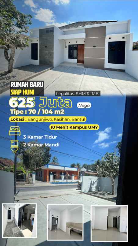 dijual rumah kasihan bantul