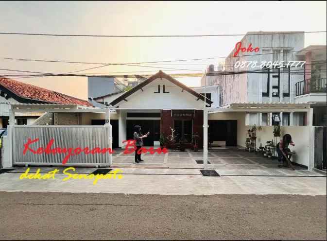 dijual rumah kebayoran baru