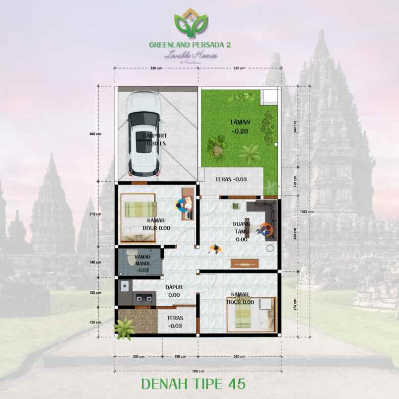 dijual rumah kebondalem lor prambanan