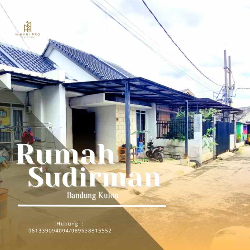 dijual rumah kec bandung kulon