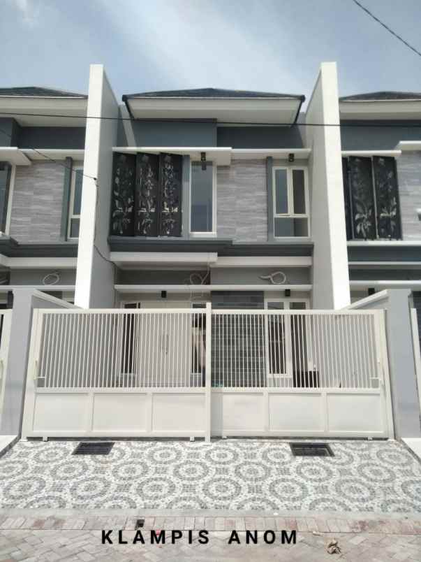 dijual rumah klampis anom wisma mukti