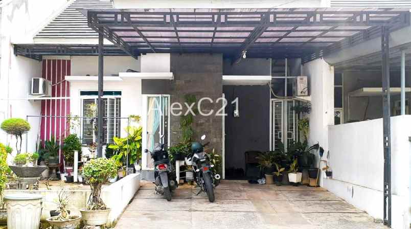 dijual rumah komplek cluster di ciputat serua ciputat