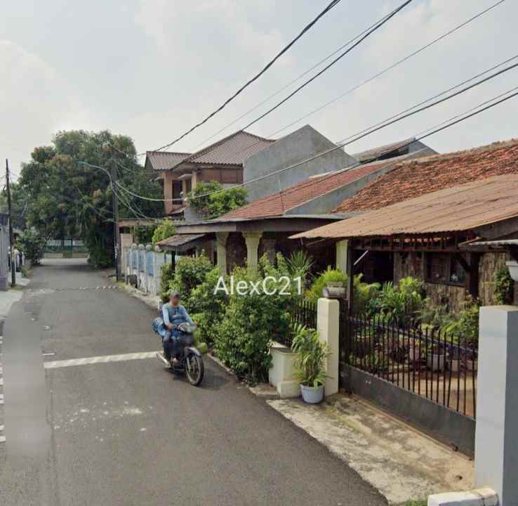 dijual rumah komplek di kemanggisan