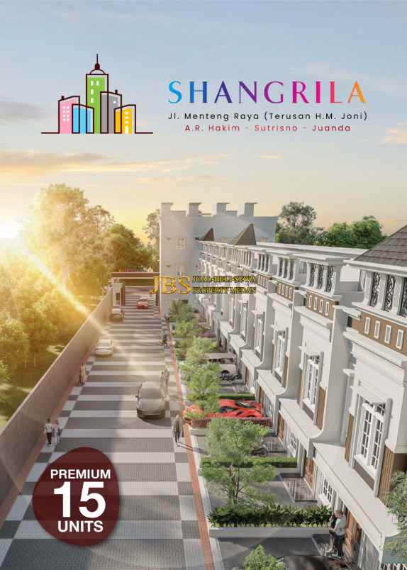 dijual rumah komplek shangrila jalan