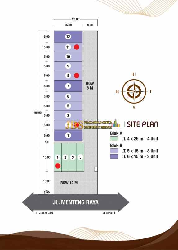 dijual rumah komplek shangrila jalan