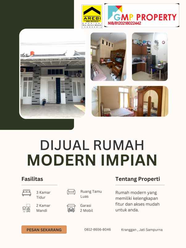 dijual rumah kranggan