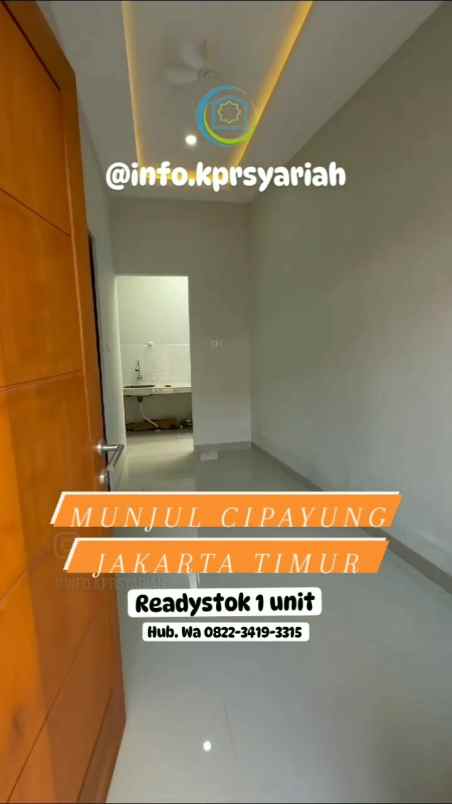 dijual rumah munjul cipayung