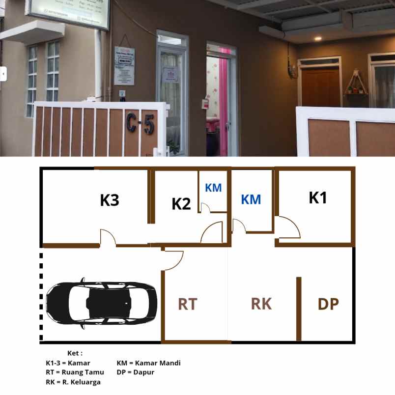 dijual rumah nyaman stategis di sukamukti katapang