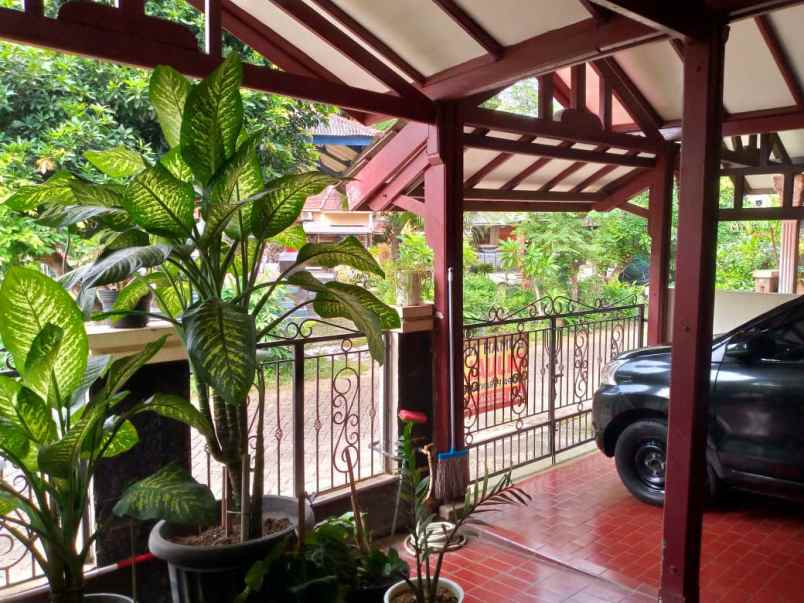 dijual rumah pamulang estate jl anggur