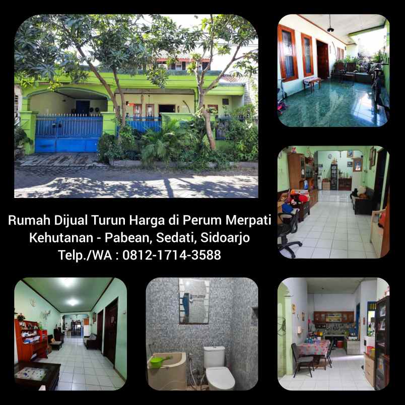 dijual rumah perum merpati kehutanan