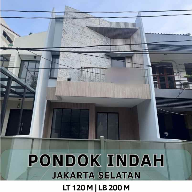 dijual rumah pondok indah kebayoran