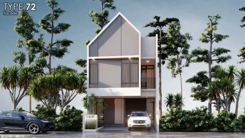 dijual rumah pondok petir depok