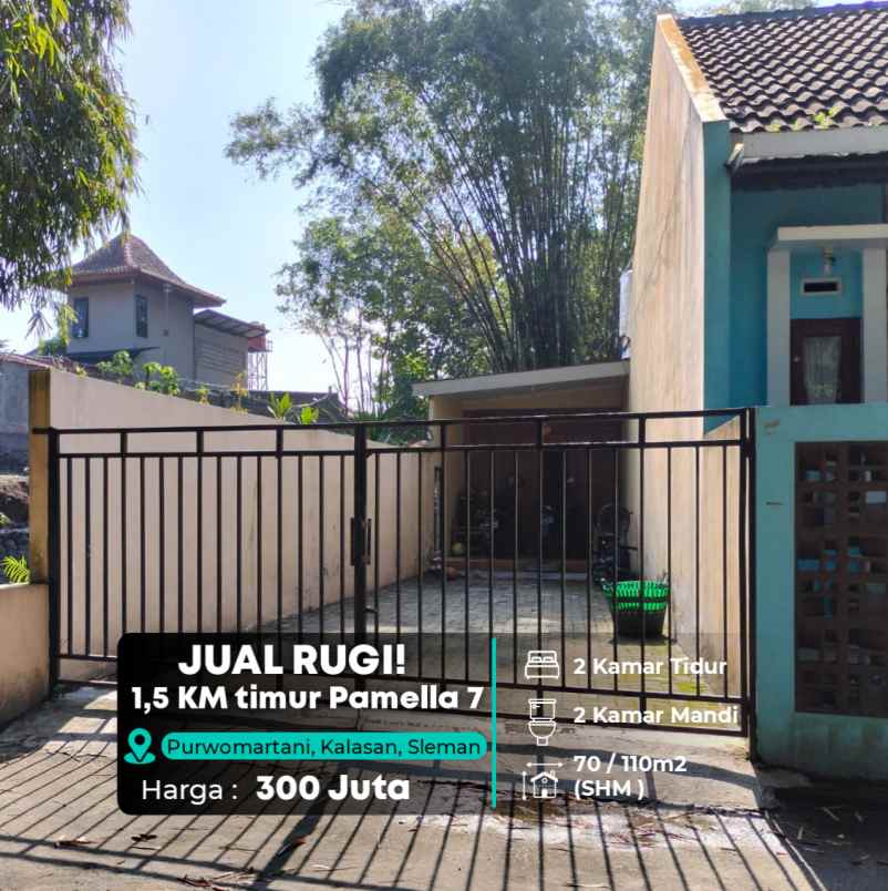 dijual rumah purwomartani