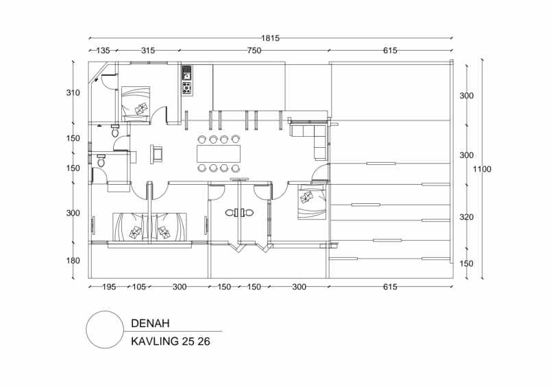 dijual rumah semoyo