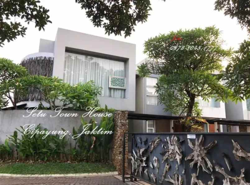 dijual rumah setu cipayung