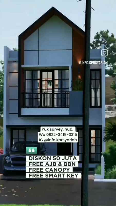 dijual rumah setu cipayung