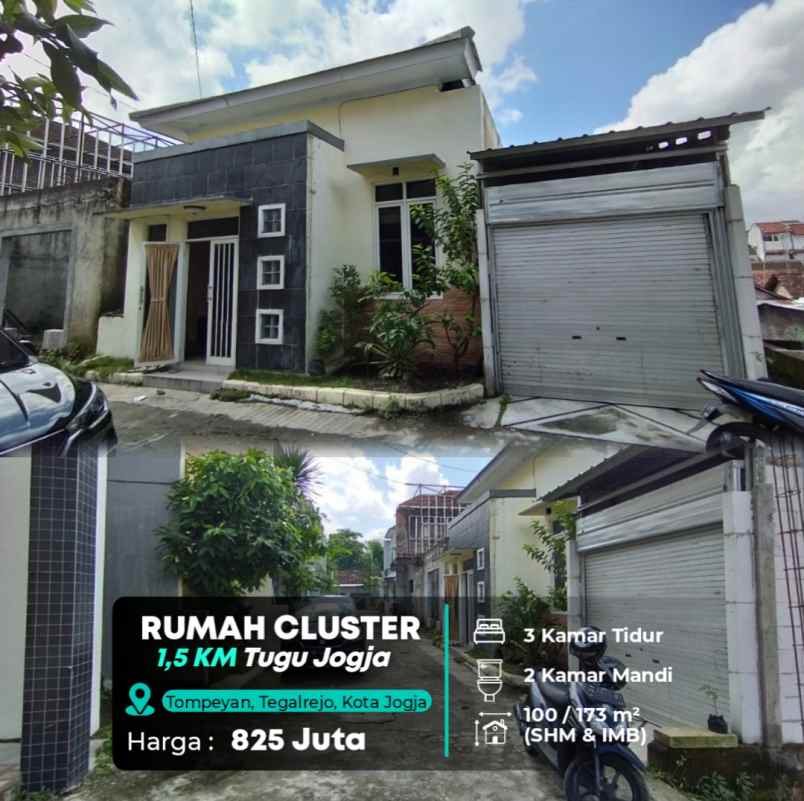 dijual rumah stasiun tugu