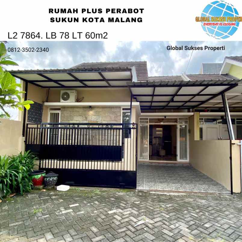 dijual rumah sukun