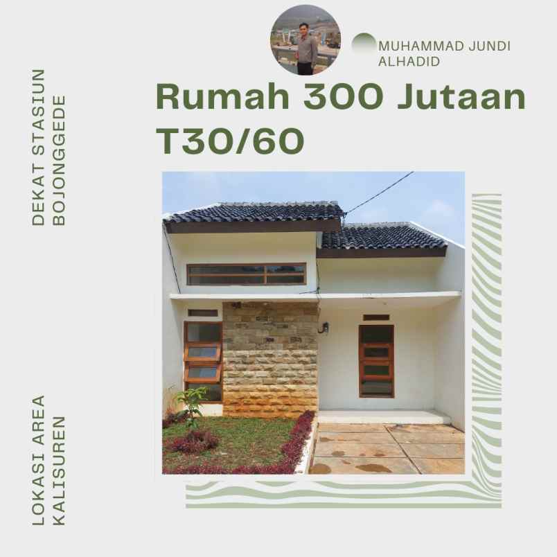 dijual rumah tajurhalang