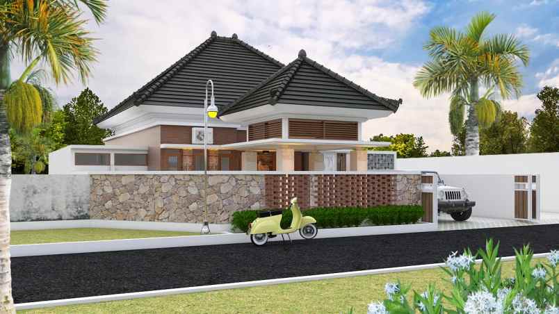 dijual rumah tempel