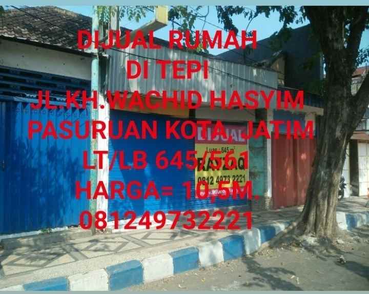 dijual rumah tepi jalan dekat alun2