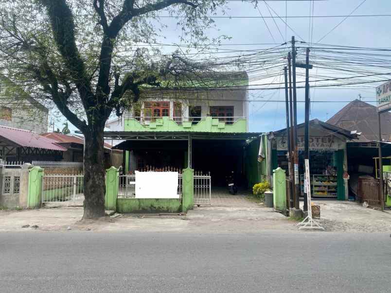 dijual rumah tinggal 2 lantai jl bromo medan