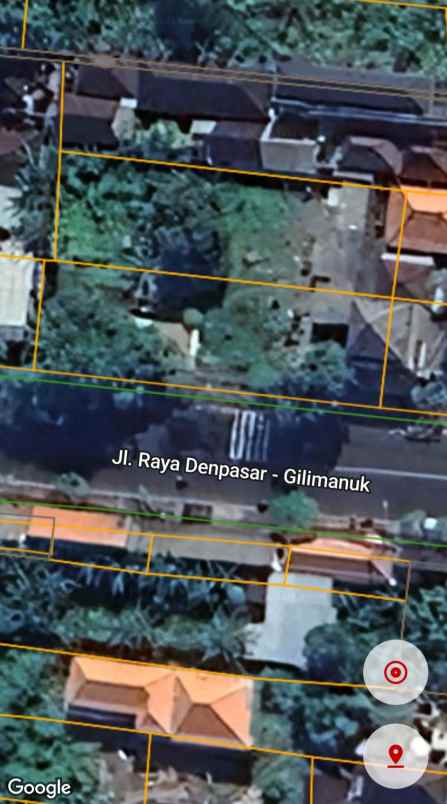 dijual tanah 1200 m2 di mengwi badung bali