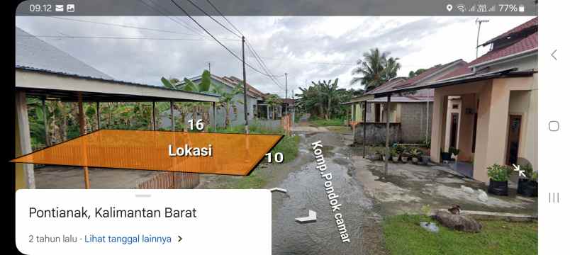 dijual tanah berdikari