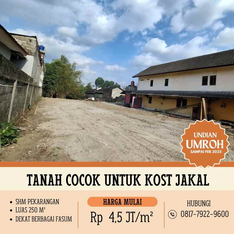 dijual tanah besi sukoharjo ngaglik sleman