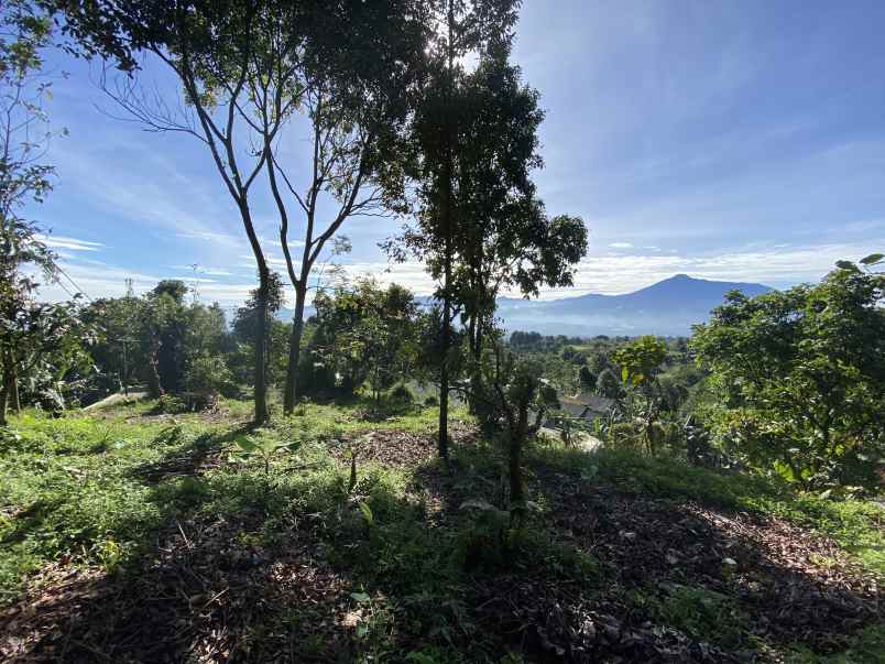 dijual tanah best view cijeruk bogor