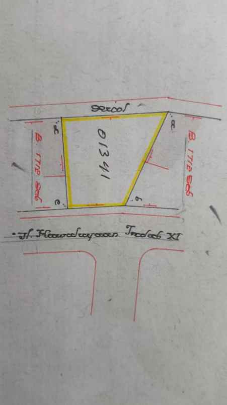 dijual tanah dalam komplek kawaluyaan bandung
