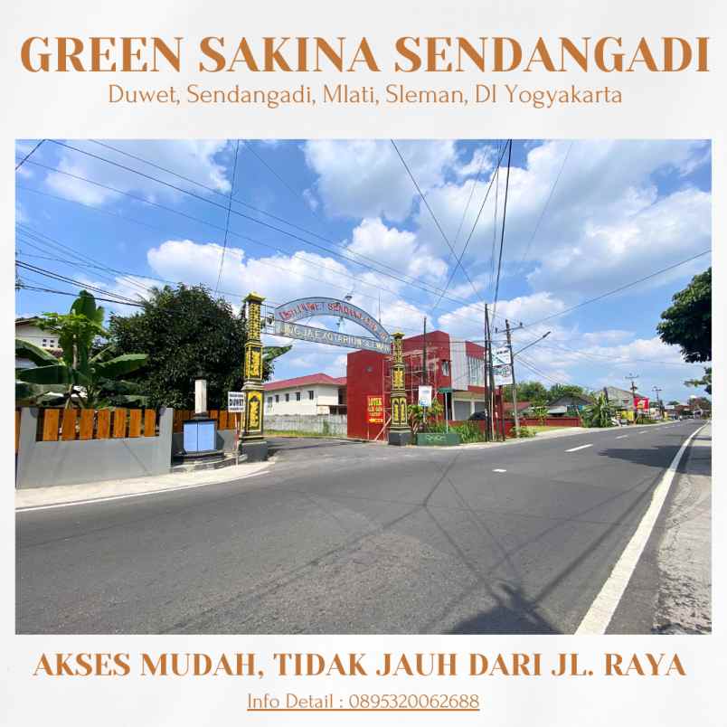 dijual tanah duwet sendangadi mlati