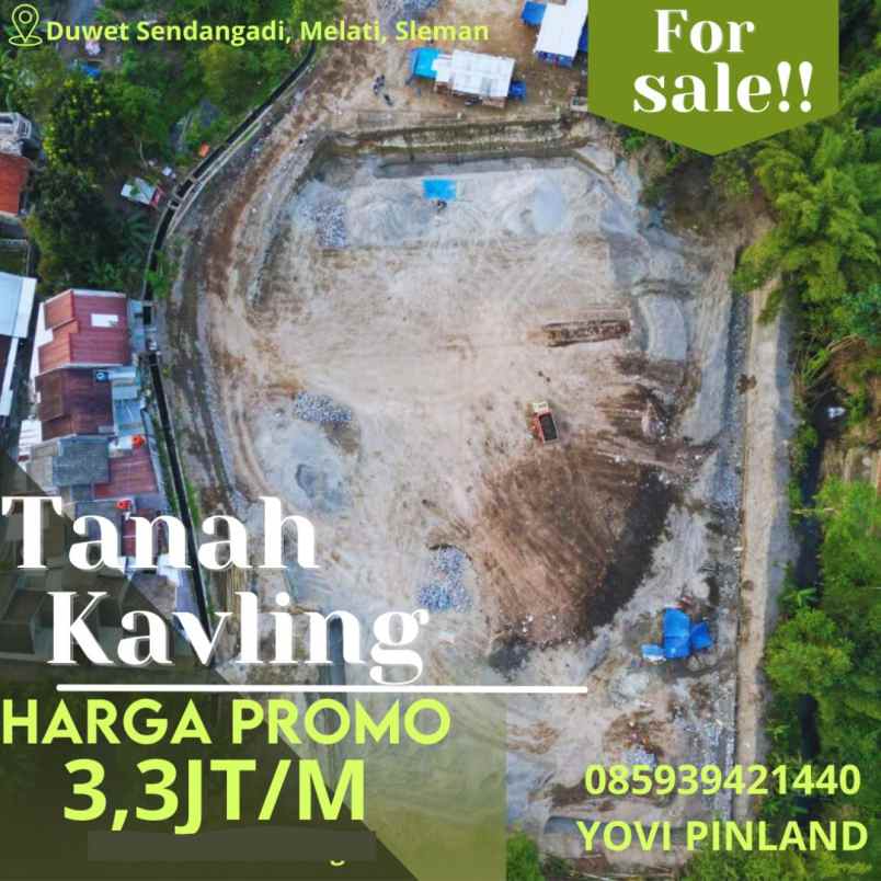 dijual tanah duwet sendangadi mlati