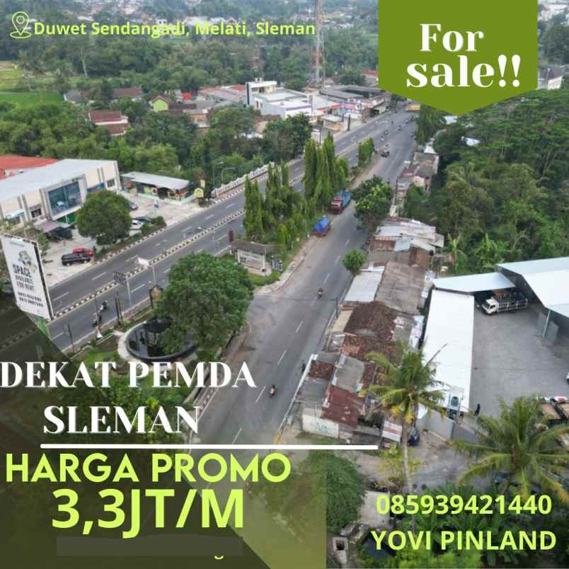 dijual tanah duwet sendangadi mlati