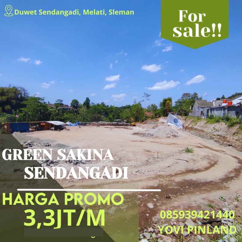 dijual tanah duwet sendangadi mlati