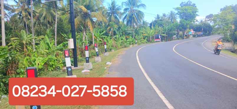 dijual tanah jalan denpasar gilimanuk