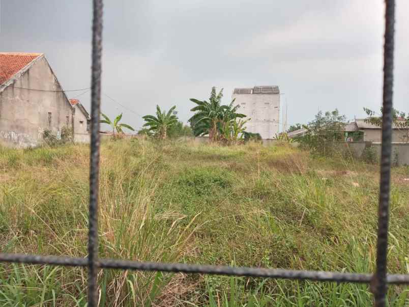 dijual tanah jalan raya bojong sempu